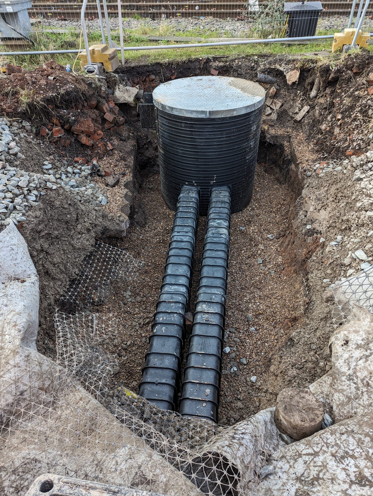Railway UTX installation