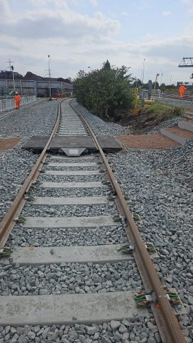 Drivers (trains) walkway
